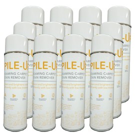 Jani-Source Pile-Up Foaming Carpet Stain Remover, Foaming Aerosol, 18 oz Net (12, Case of 12)