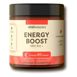 Complejo Vitamina B12 Energy Boost  60 Caps  Vitalbotanics                                                                                            