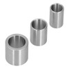 3Pcs Reducing Bushing Adapters Multifunctional Bearing Steel Sleeves for Bench