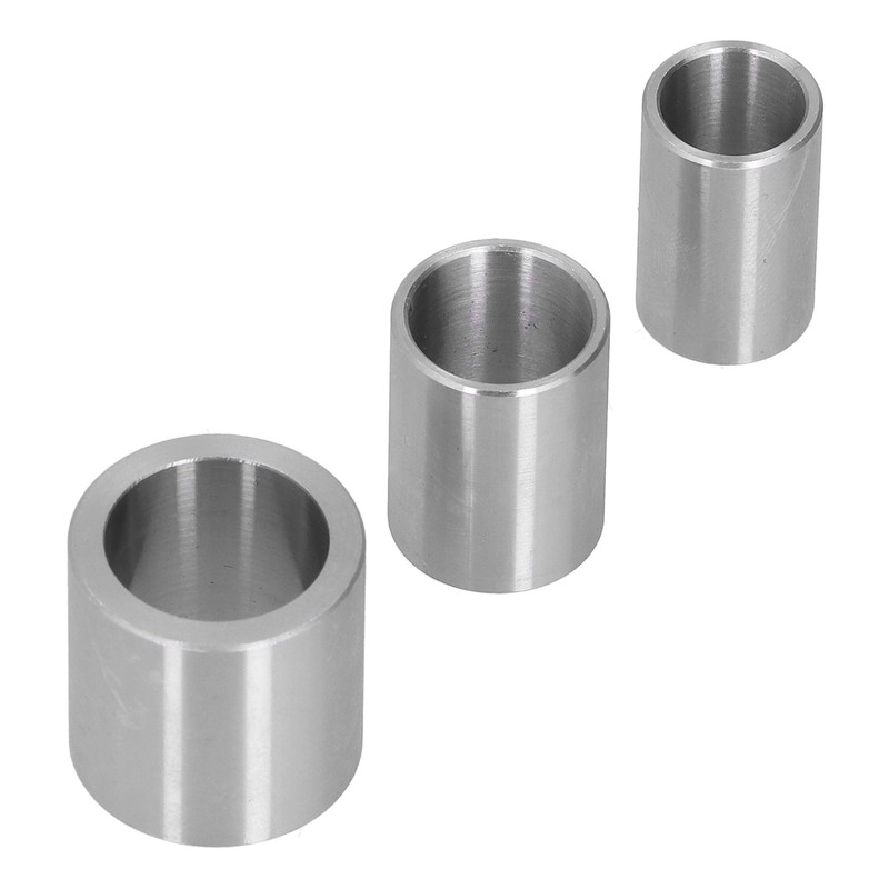 3Pcs Reducing Bushing Adapters Multifunctional Bearing Steel Sleeves for Bench