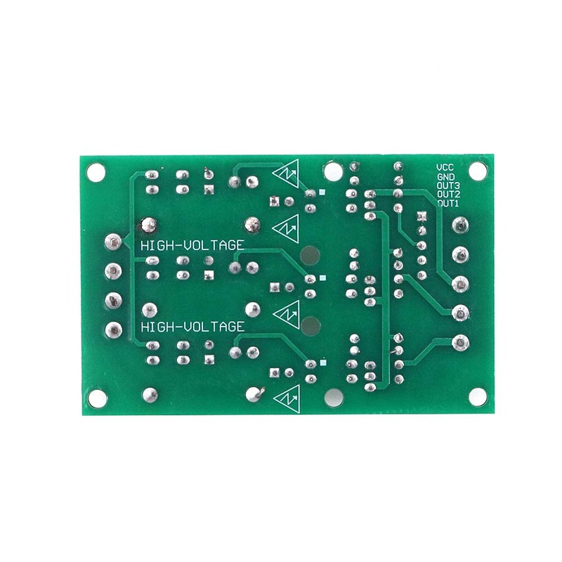 DollaTek 3 Channel Optocoupler Insulation Module AC 220V Insulation Board