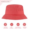 Bucket Hat for Kids and Adults Garment Washed Cotton Lightweight