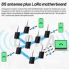 KEEPTEEN D5 Solar Lora Meshtastic Mesh Node Repeater 5w BC