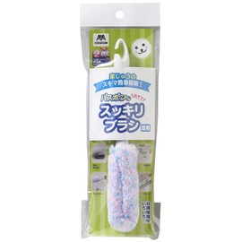 Yamazaki Sangyo Cleaning Brush for Drain Grooves, Various Areas, Bath Bon-kun, Clean Hands, Short Handle, Pink 189786