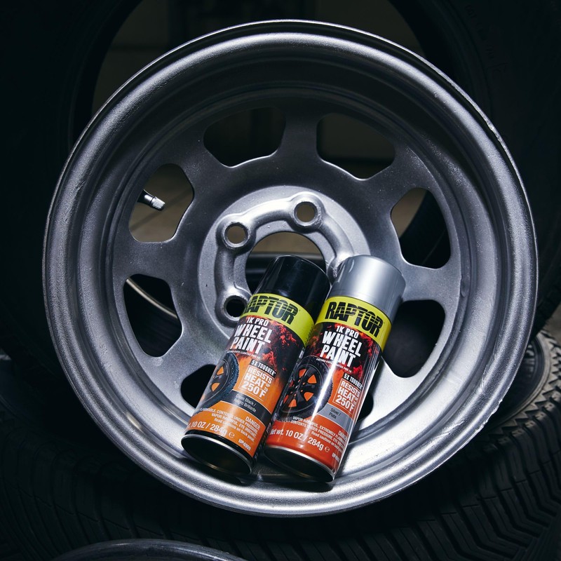 RAPTOR Wheel Paint Spray, Repair & Extend Wheels, Professional Grade