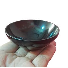 Black Tourmaline Bowl Crystal Bowl Agate Stone Gemstone Gem Bowl Hand Carved Polished Healing Chakras Stone Gemstone Gem Feng Shui Crystal Decor Gifts