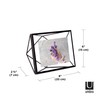 Umbra Prisma Picture Frame, 4x6 Metal Photo Display for Desk