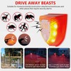 DINOWIN Solar Alarm Light, Waterproof PIR Motion Sensor Alarm 129