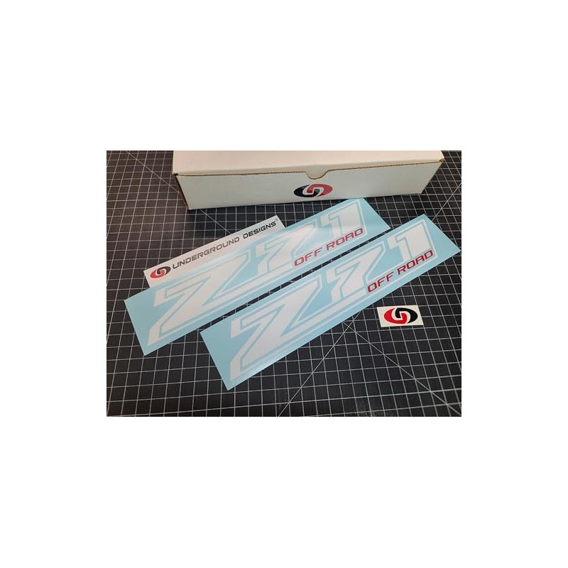 Z71 Off Road Decal Chevy Fender Tailgate Sticker 2014-2018 Select