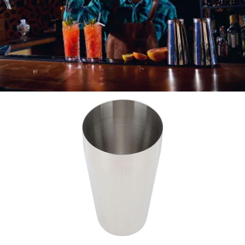 Large Capacity Milkshake Cup 304 Stainless Steel, Resistant, Portable for