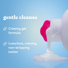 eos Cashmere Body Wash – Fresh & Cozy, Moisturizing Body Wash, Creamy Gel Formula, with Shea Butter, Glycerin, Vitamin E, pH Balanced, Sensitive Skin, Vegan, 16 fl oz