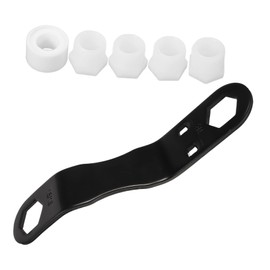 PACKOVE Rv Water Heater Drain Plug with Wrench Easy Install Replacement for Rv Enthusiasts Essential Maintenance Tool for Trailers and Campers