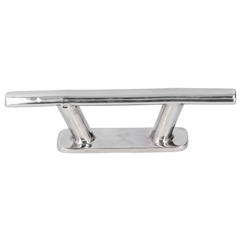 200mm/8in Stainless Steel Mooring Cleat Elliptical Tube Type Dock Deck