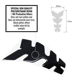 4R Quattroerre.it Ducati Panigale 18201 Tank Pad 3D Motorcycle Tank Protector Original Type