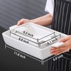 KitchenTour Ceramic Bakeware Set, Rectangular Baking Dish Casserole Dish Lasagna