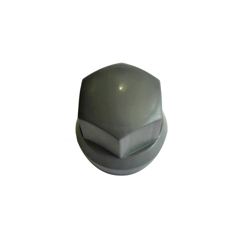 Matel Service 10x Grey Wheel Nut Caps Diameter 32 mm