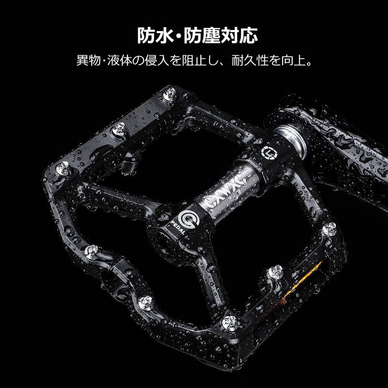 CXWXC Bicycle Pedal, Flat Pedal, For Road Bikes, Cross Bikes,