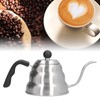 Stainless Steel Pour Over Coffee Kettle Vintage Gooseneck Spout Pot