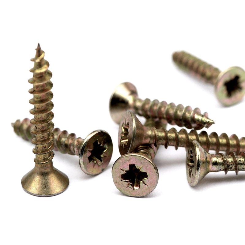 DOJA Barcelona Phillips Chipboard Screws with Bit Tip, 100 Wood