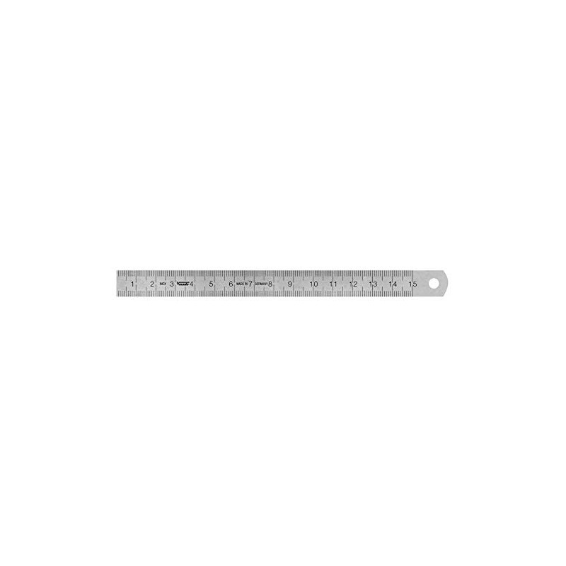 Vogel Germany steel ruler (type A, measuring range 150 mm,