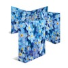 HERMA Folder A4 Blue Flowers, 7 cm Wide, Children's Ring