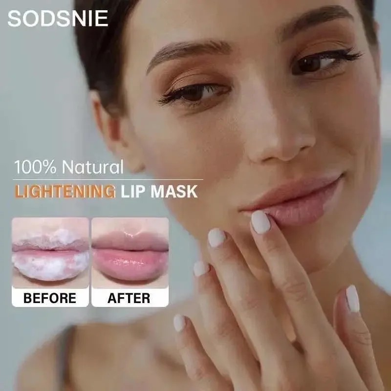 Mascarilla Aclaradora de Labios SODSNIE LIP MASK LIGHTENING para Labios