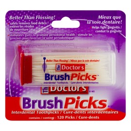The Doctor's BrushPicks - 120 ct, Pack of 5