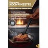 Menz Cooking Tweezers Stainless Steel Black Tweezers Kitchen 30 cm