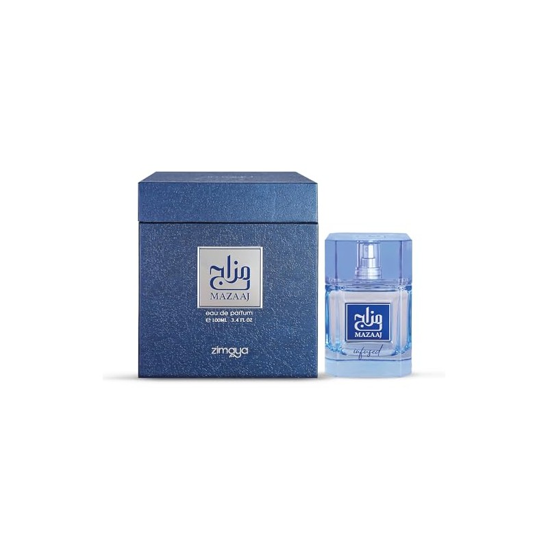 Zimaya Mazaaj Infused For Men Eau De Parfum, 3.4 Fl.