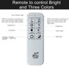 BESTWEST Pendant Lights Kitchen Island with Remote, 3000K-6000K Dimmable LED