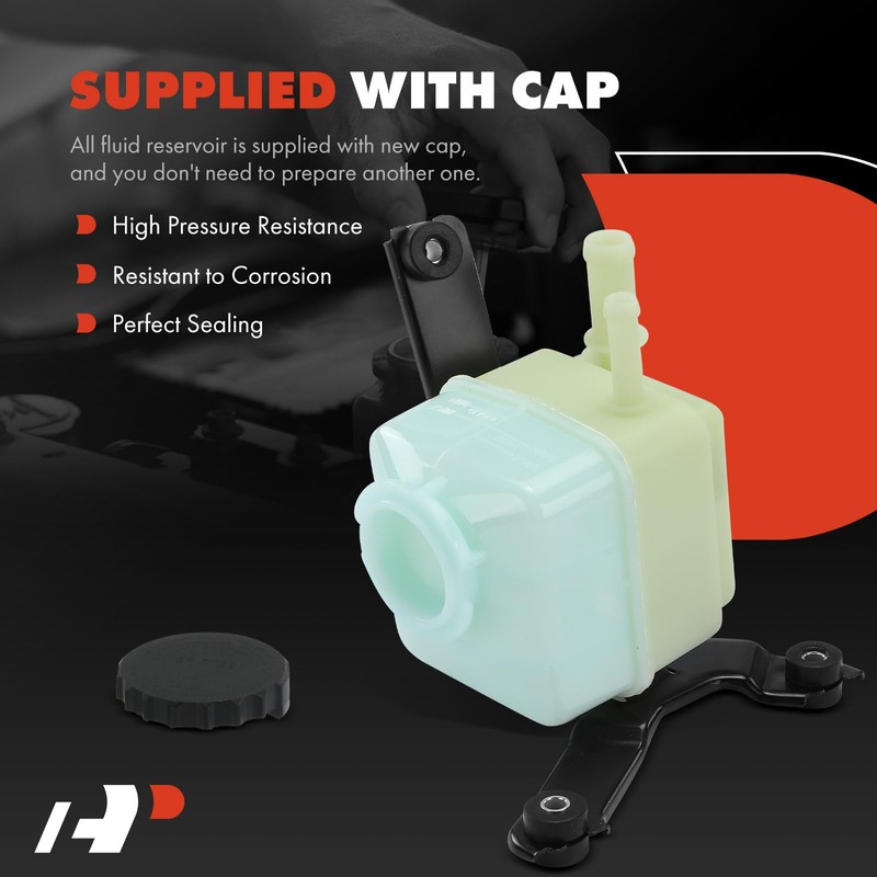 A-Premium Power Steering Reservoir/Tank with Cap Compatible with Lexus RX300