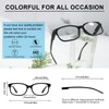 OCCI CHIARI Stylish Square Reading glasses Men Women 2.75x Lightweight