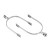 1 Pair Horse Spurs Stainless Steel Western Cowboy Equestrian Boot