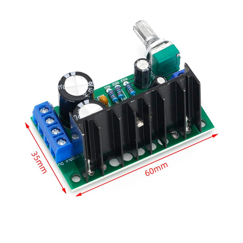 Hailege 2pcs TDA2050 Mono Audio Amplifier Module Digital Mono Amplifier