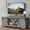 DWVO TV Stand with Mount for Living Room, Farmhouse TV