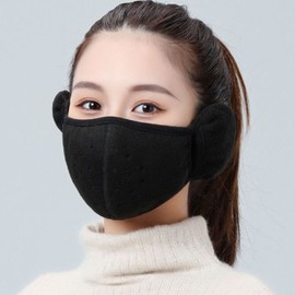 Winter earmuffs, thermal ear warmers, snowboarding, black mask, hat, skiing, motorcycle / 겨울귀돌이 방한 귀도리 스노우보드 블랙 마스크 모자 스키 라이딩 오토바이