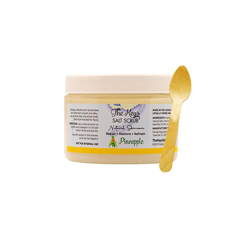 The Keys Salt Scrub (Plantation Pineapple, 350ml) - The Keys