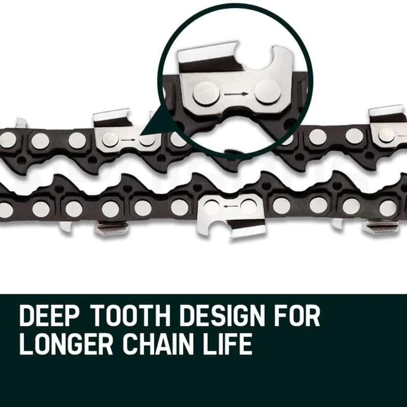 Baumr-AG Tru-Sharp 0.325 Inch Pitch Chainsaw Chain for 22 Inch