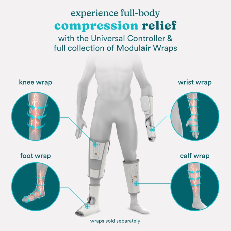 Homedics Overlapped Compression Therapy Modulair Massage System Universal Controller, Compatible