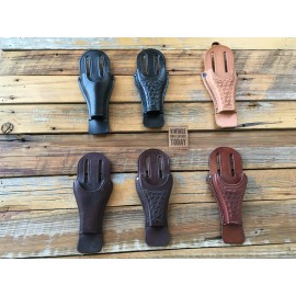 Tex Shoemaker VTG Tex Shoemaker Leather Ticket Hole Punch Holder Bus Train Conductor Transit