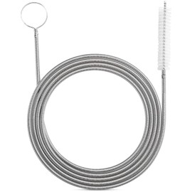 Flexible Drain Sink Cleaning Brush Unblocker 160cm Drain Cleaning Tool Sink Unblocker Tool for Bathroom and Kitchen Plug Hole Hair Remover Tool for Sink and Shower