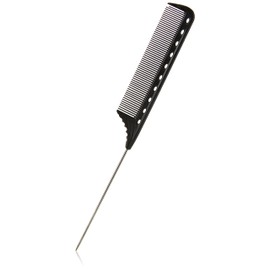 Peines de Peluquero de Metal, 2 Piezas Peines Profesionales de Acero Inoxidable para Peinar el Cabello Peine para Cortar el Cabello Peine de...       