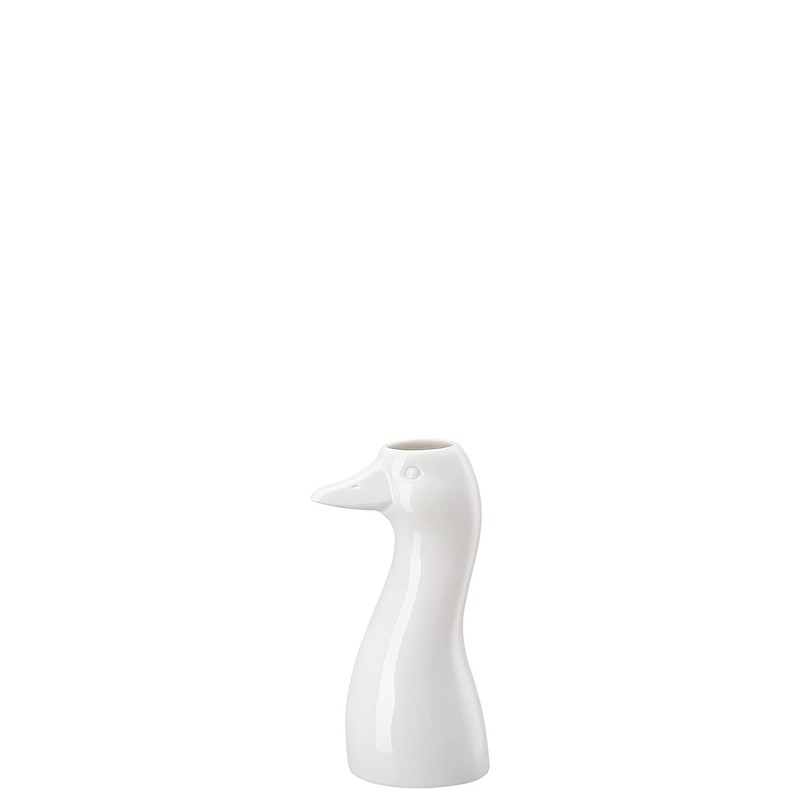 Hutschenreuther Goose Vase White Vase 14 cm