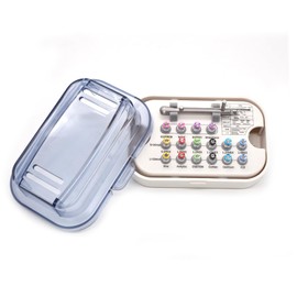 Angzhili 16 Pcs/Kit Dental Implant Restoration Tool Kit,Screwdriver Tool Kit,Ratchet Drivers,Torque Wrench