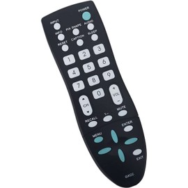Replacement for GXCC Sanyo Remote, Universal GXCC Remote Compatible with Sanyo LCD LED TV GXFA