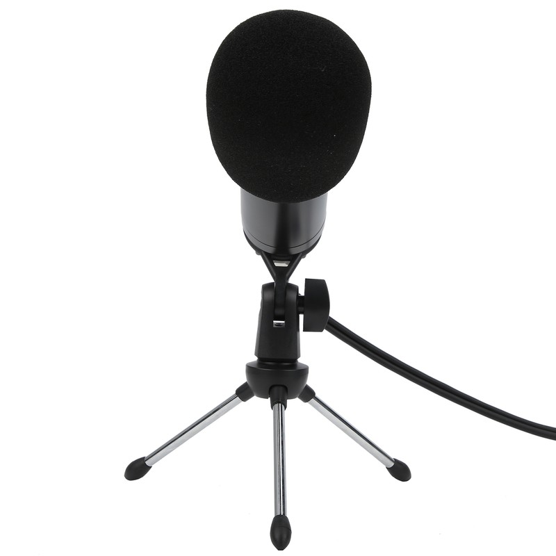 K8 Microphone 3‑Pin Interface Condenser with ECHOVOL Control USB 3.5mm