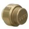 XFITTING 1/2 inch Push Fit Cap, Push to Connect End