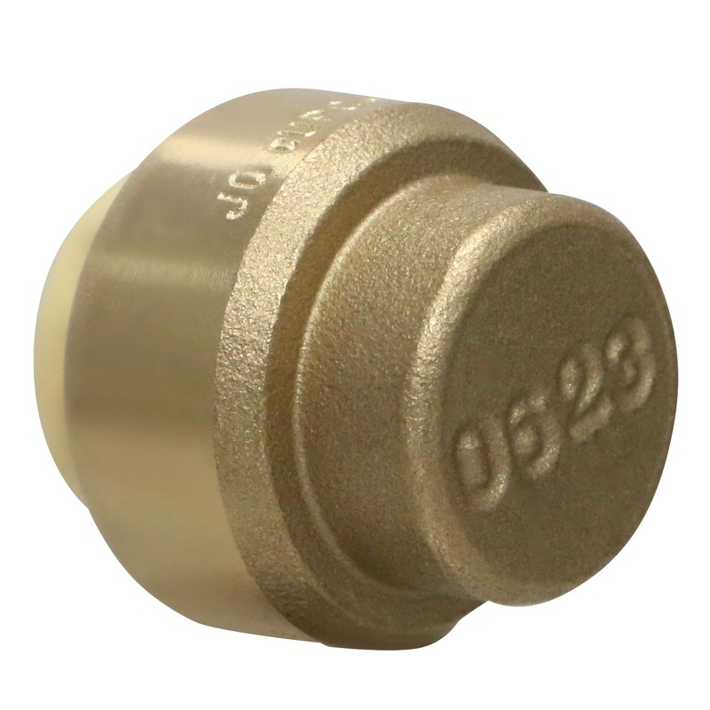 XFITTING 1/2 inch Push Fit Cap, Push to Connect End
