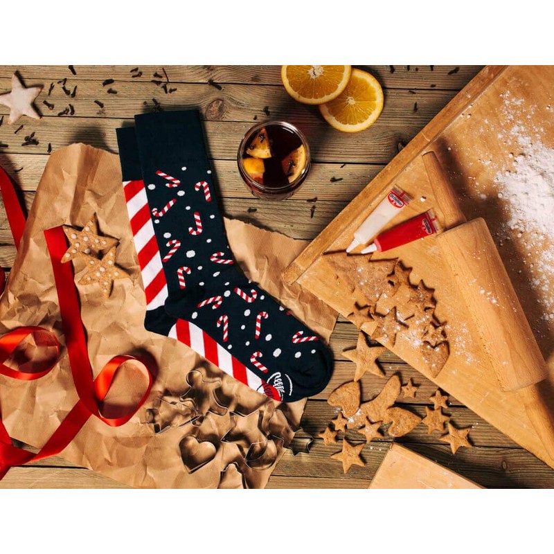 Many Mornings unisex socks, sweet Christmas socks - 35-38
