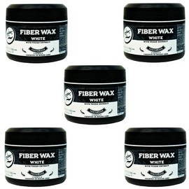 Rolda White Hair Wax 5.29 oz. Fiber Texturizer  Medium Hold & Low Shine| 5 pack|